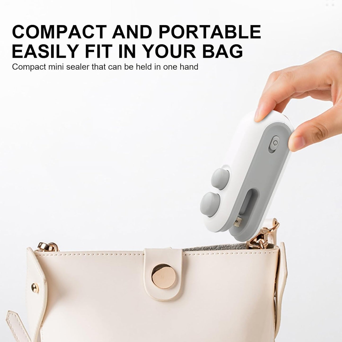 ComfortCornerUs™ 2-in-1 Mini Heat Sealer - Seal & Cutter