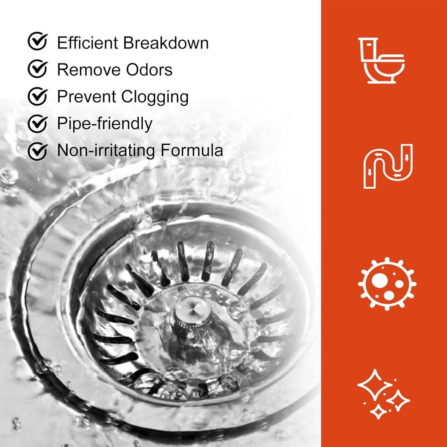 HomiEase™ Fast-Acting Clog Clear Agent Powder