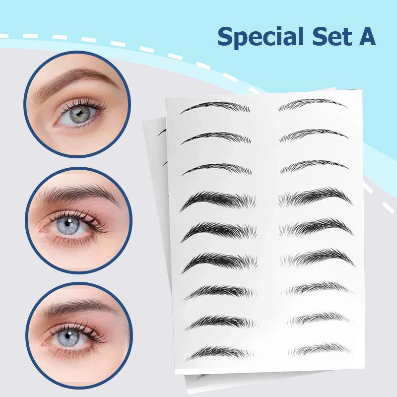 3D Natural™ Long Lasting Brows Sticker 6 Months Set