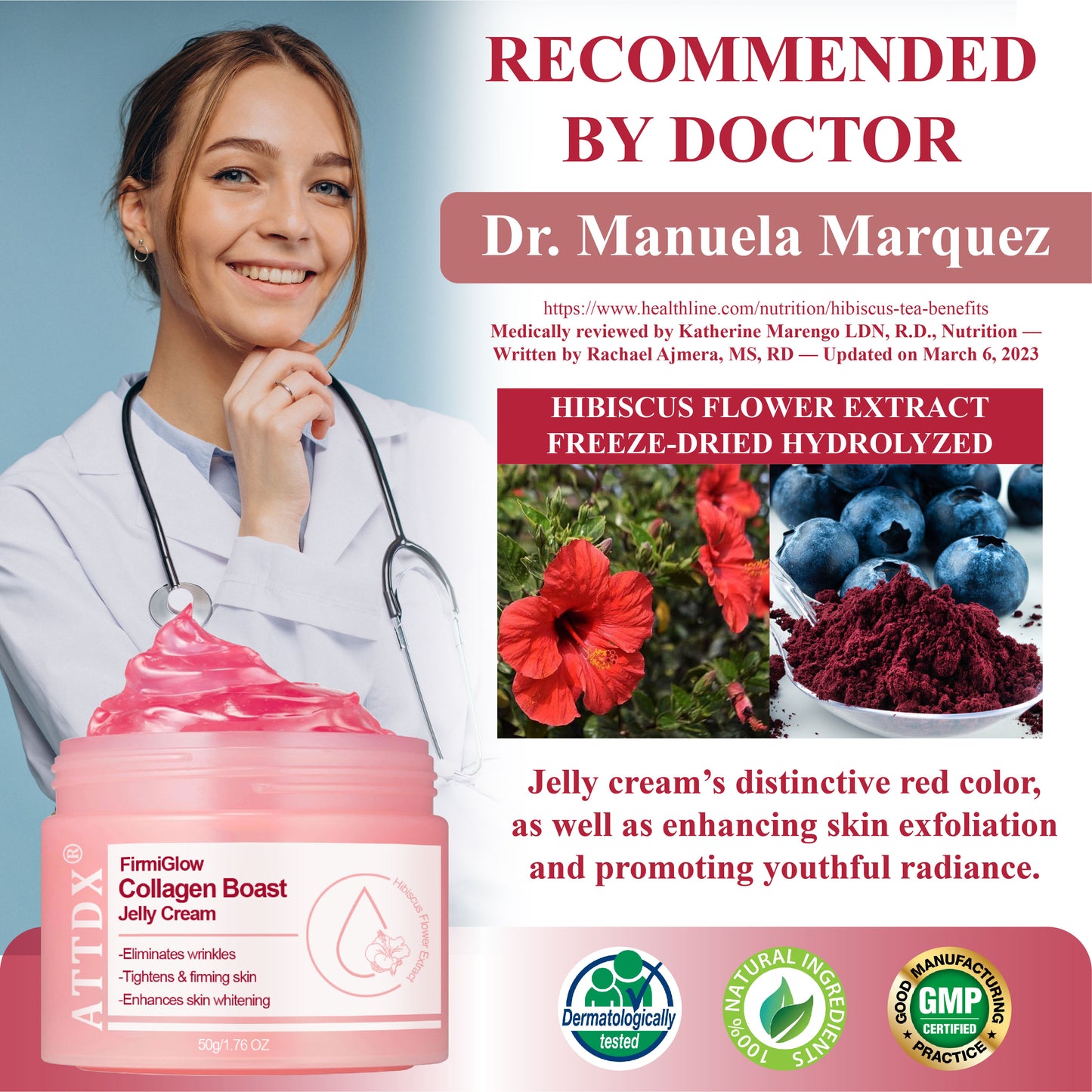 ATTDX® FirmiGlow Collagen Boast Jelly Cream