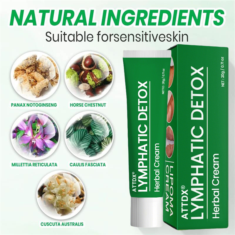 ATTDX® Herbal Lymphatic Detox Cream