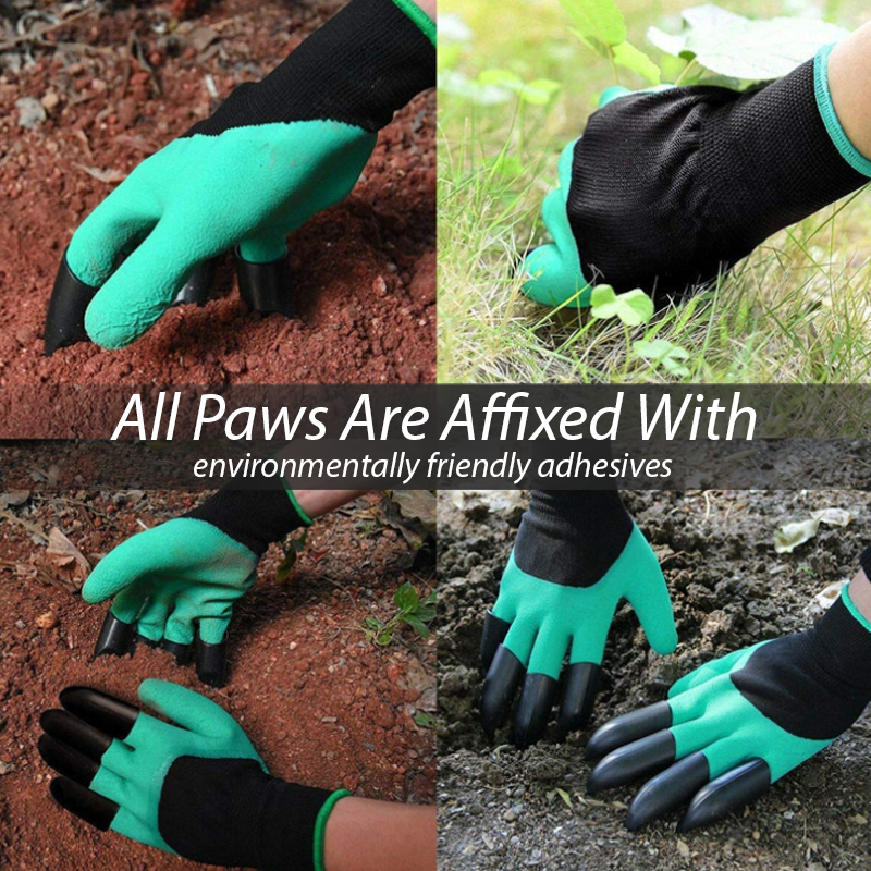 BloomVibe™ Gardening Claws Digging Fingertips Gloves