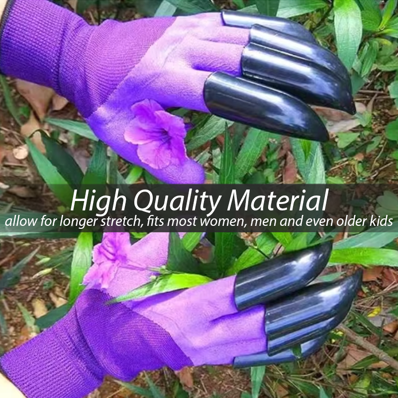 BloomVibe™ Gardening Claws Digging Fingertips Gloves