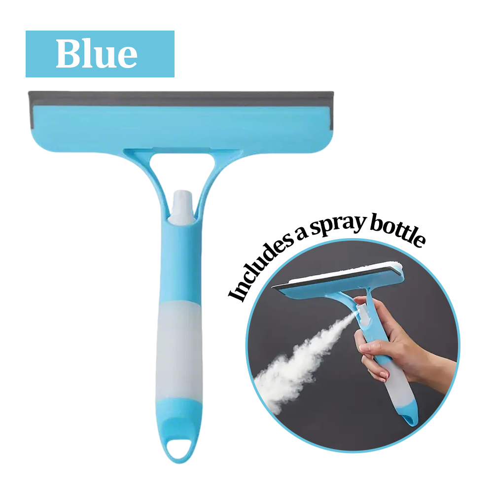 š„TikTok Hot Sellers- ComfortCornerUs⢠3 in 1 Glass Cleaning Spray Squeegee Scraper