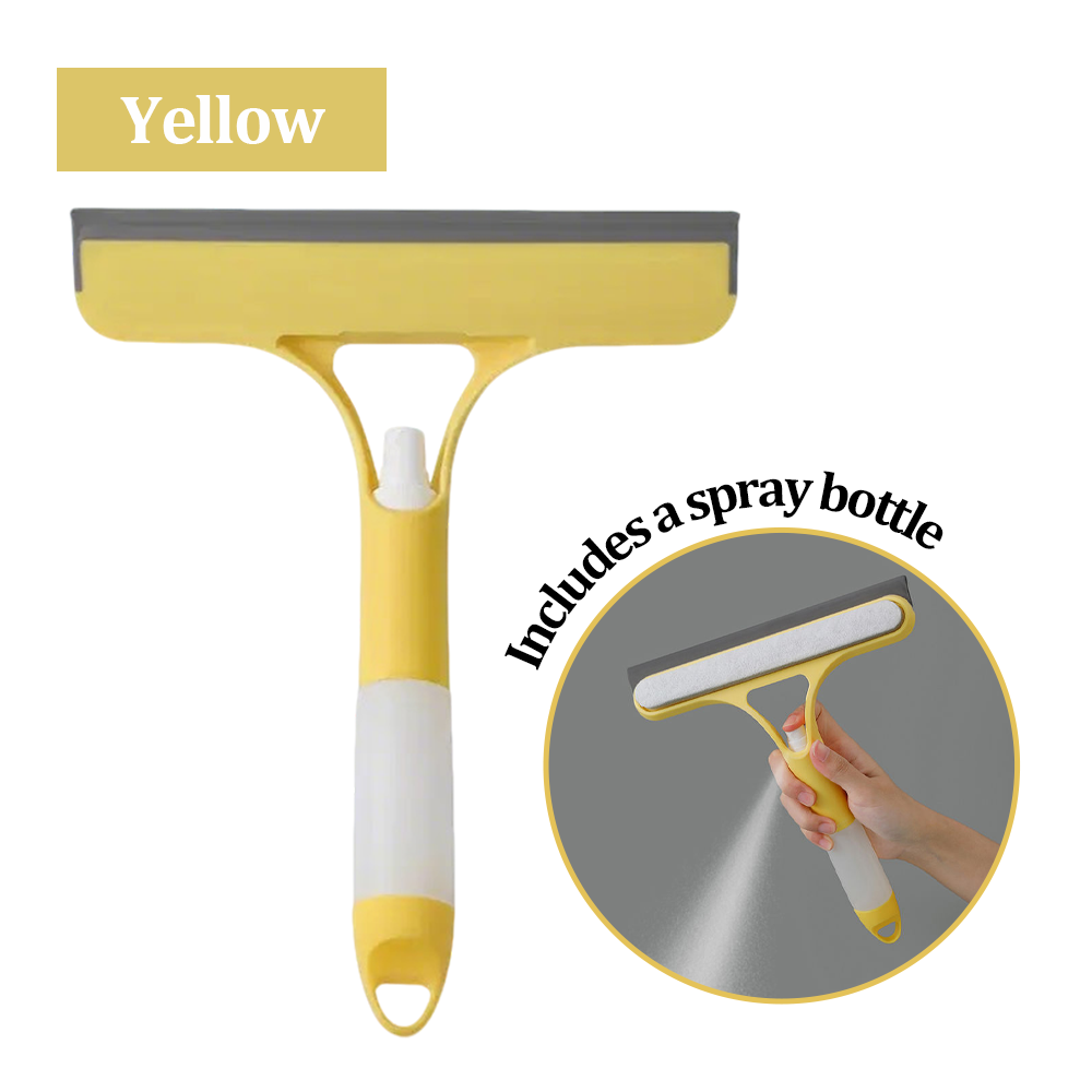 š„TikTok Hot Sellers- ComfortCornerUs⢠3 in 1 Glass Cleaning Spray Squeegee Scraper