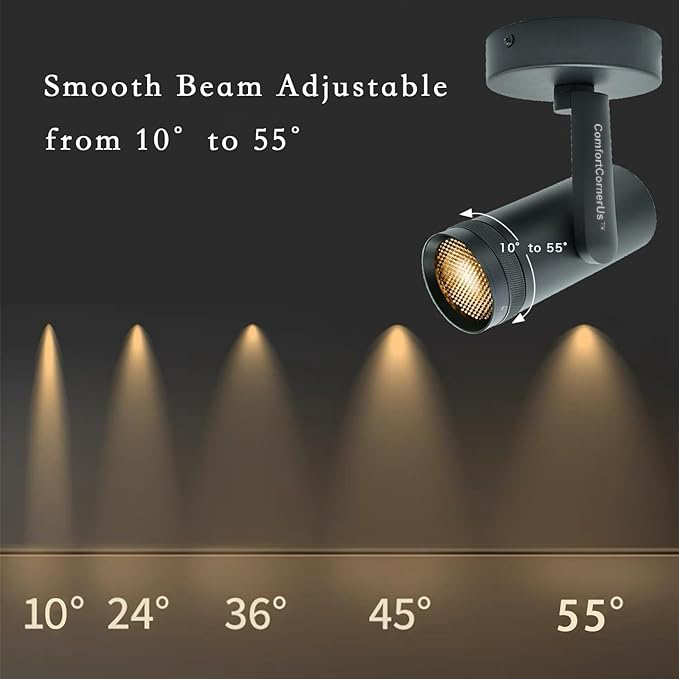 ComfortCornerUs™ Adjustable Anti-Glare Spotlight