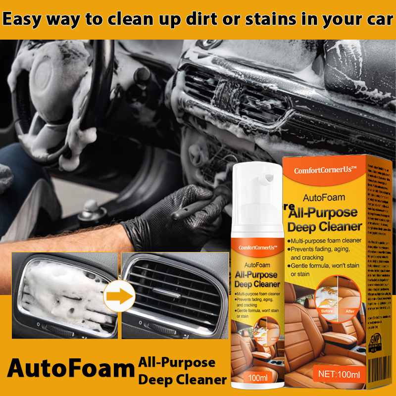 š„TikTok Hot Sellers- ComfortCornerUs⢠AutoFoam All-Purpose Deep Cleaner