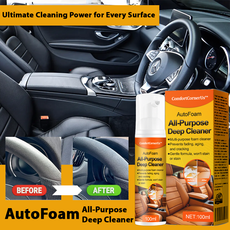 š„TikTok Hot Sellers- ComfortCornerUs⢠AutoFoam All-Purpose Deep Cleaner