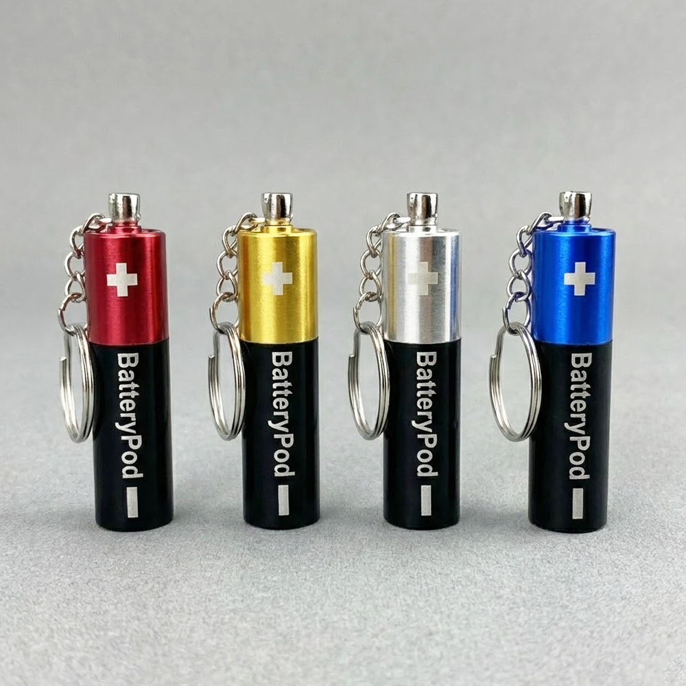 ComfortCornerUs™ BatteryPod Mini Keychain Chamber Tool