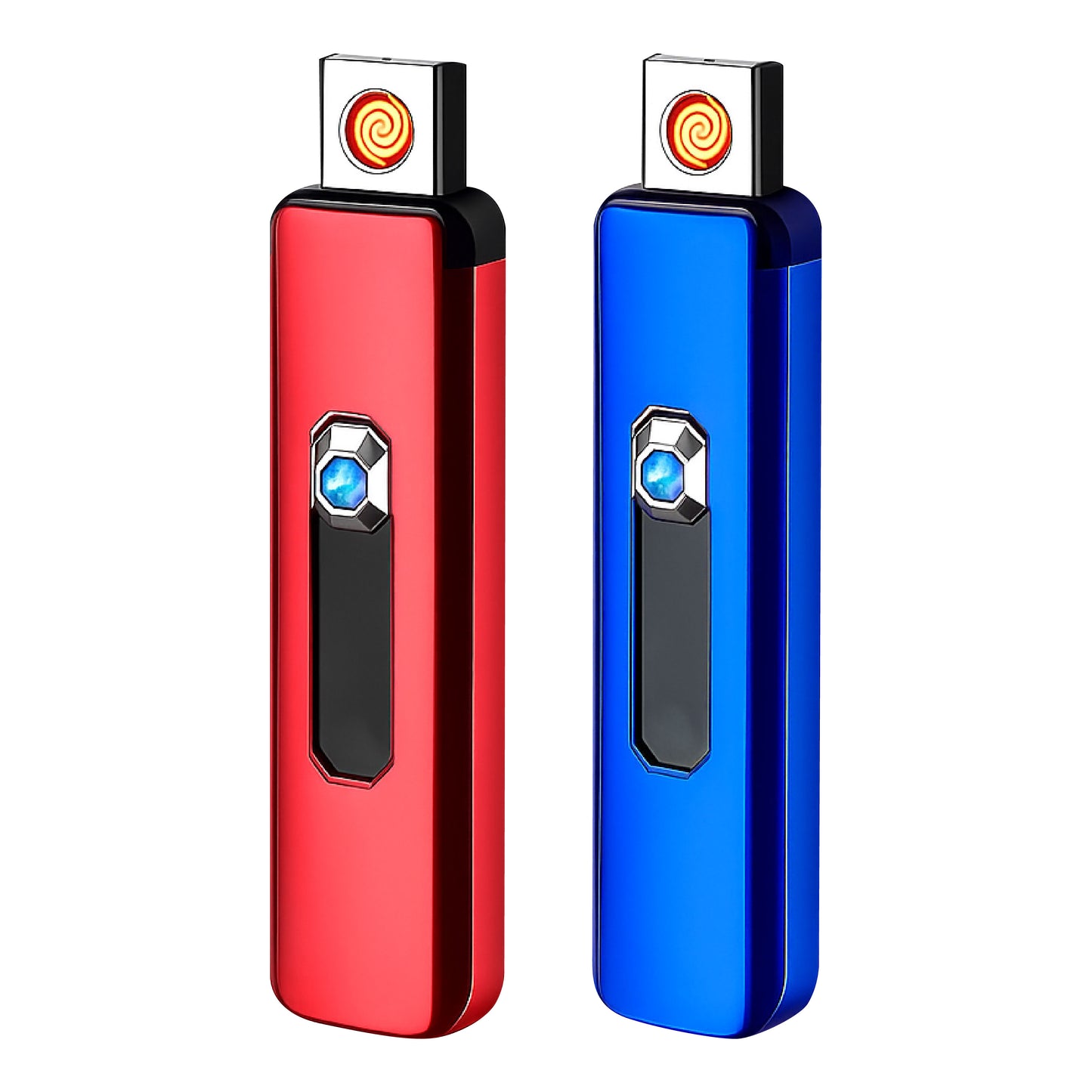 👍 ComfortCornerUs™ DualFlame USB Windproof Electric Lighter