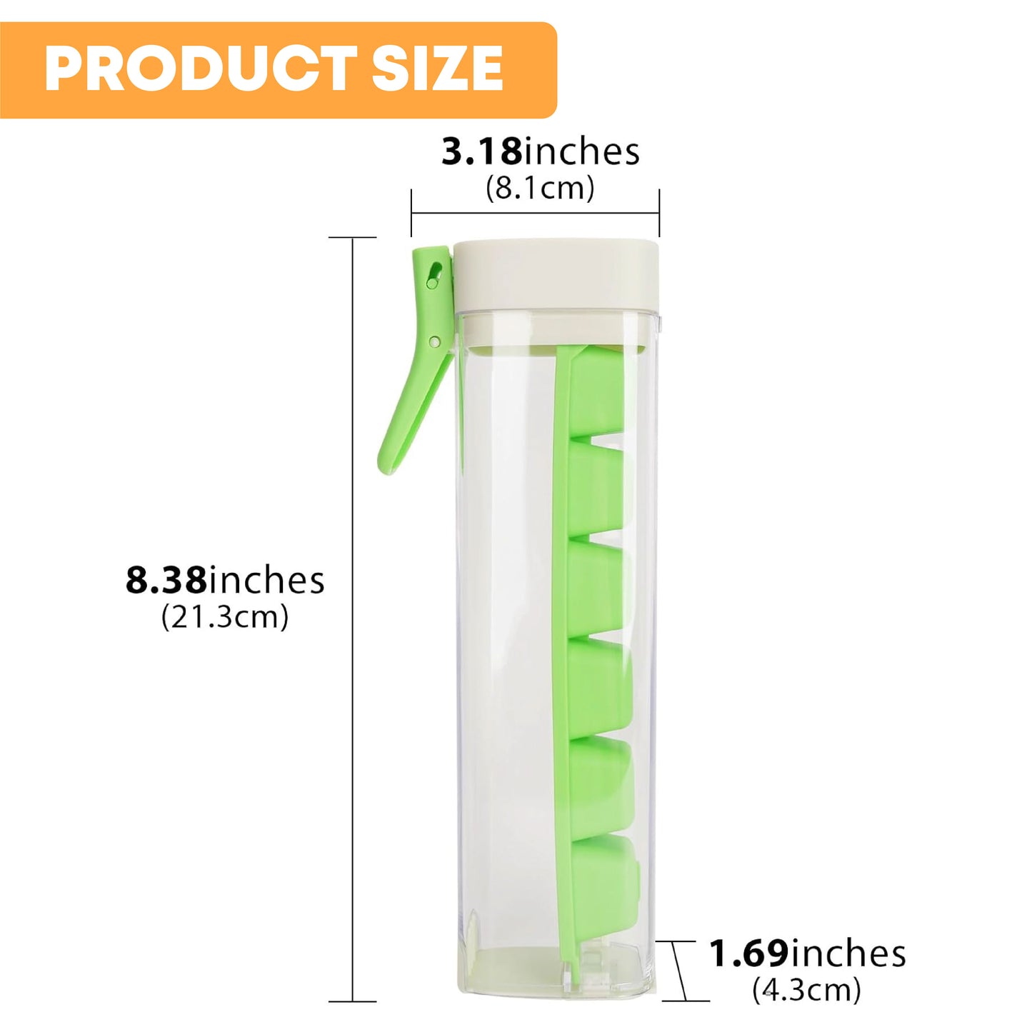 ComfortCornerUs™ EasyFreeze Vertical Pop-Out Ice Mold