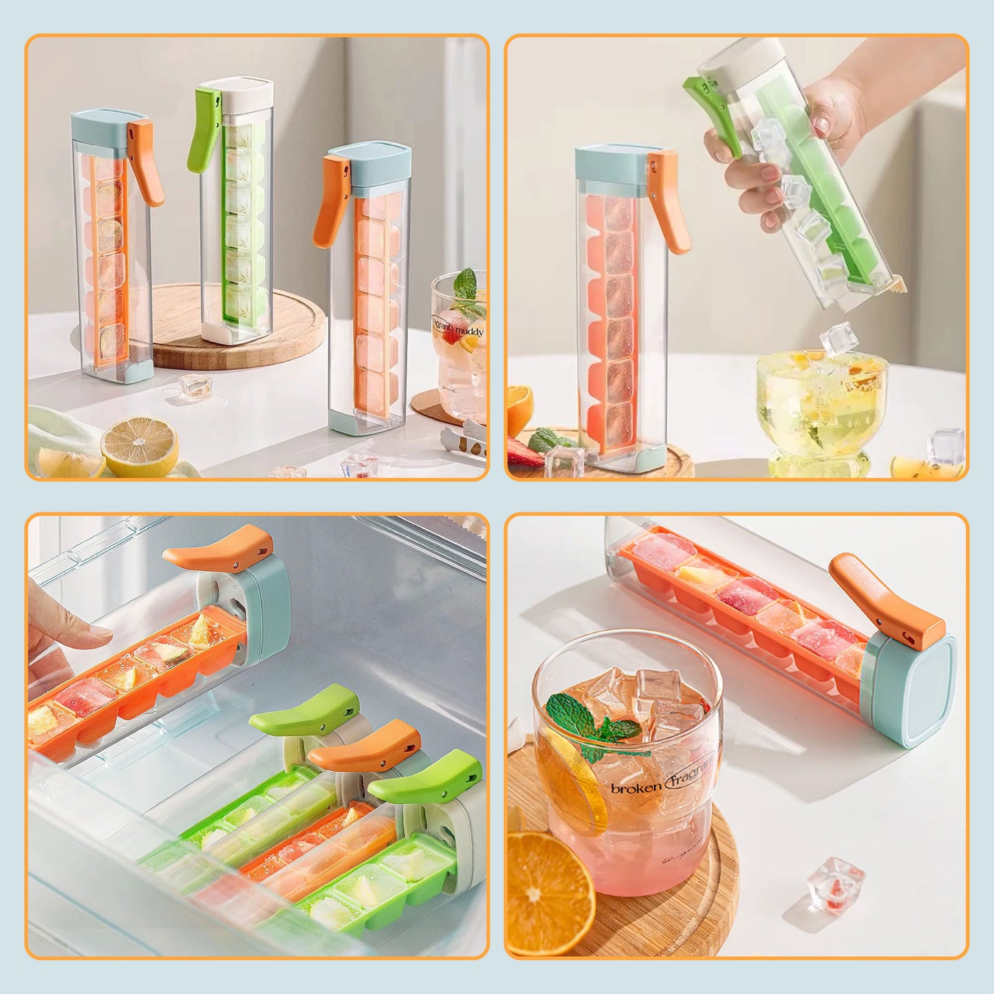 ComfortCornerUs™ EasyFreeze Vertical Pop-Out Ice Mold