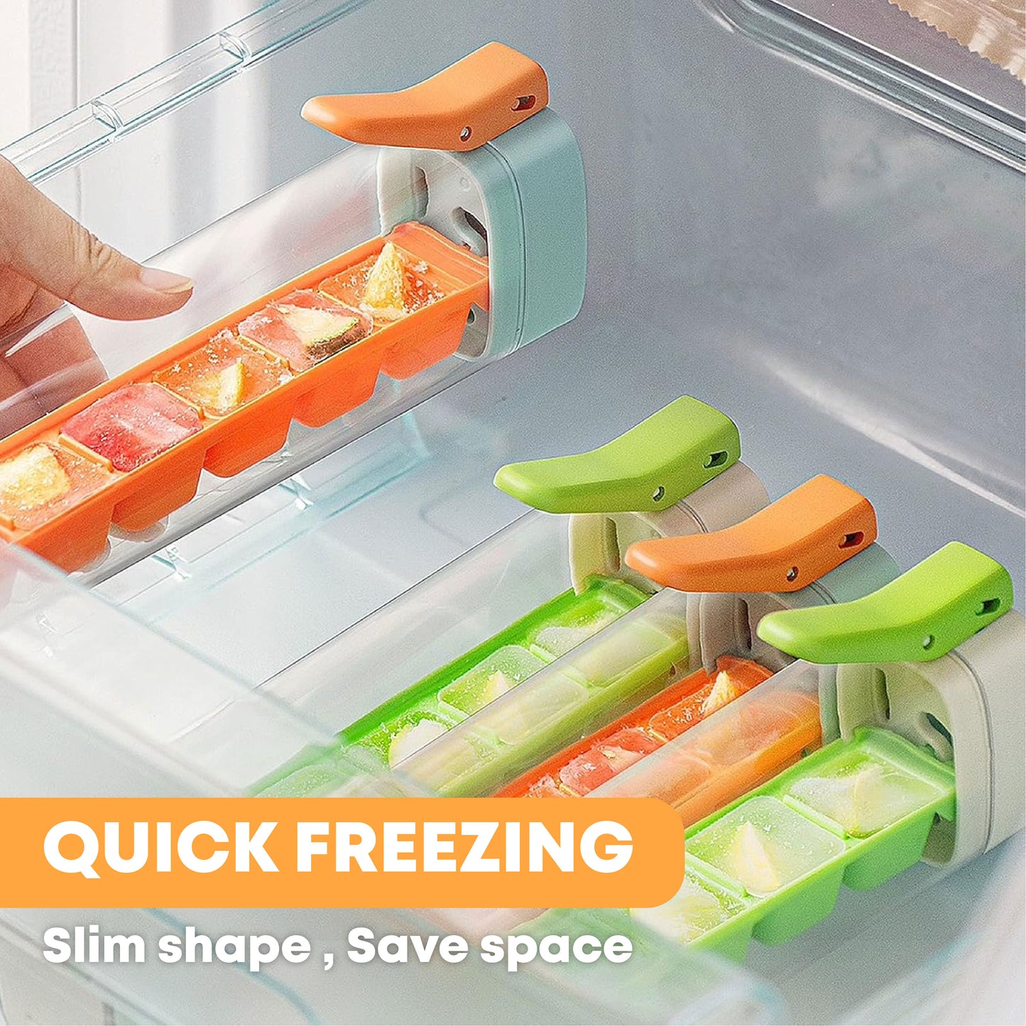 ComfortCornerUs™ EasyFreeze Vertical Pop-Out Ice Mold