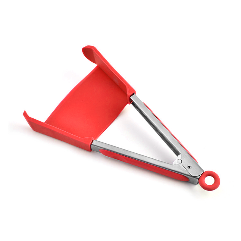 🔥TikTok Hot Sellers- ComfortCornerUs™ FlexiGrip Dual-Action Food Tongs