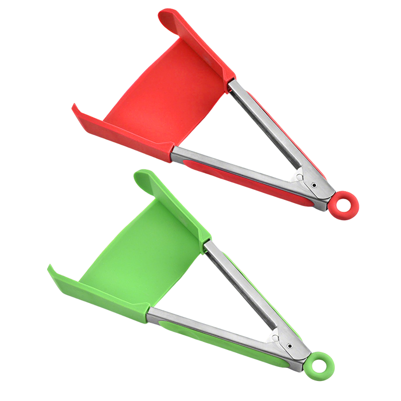 🔥TikTok Hot Sellers- ComfortCornerUs™ FlexiGrip Dual-Action Food Tongs