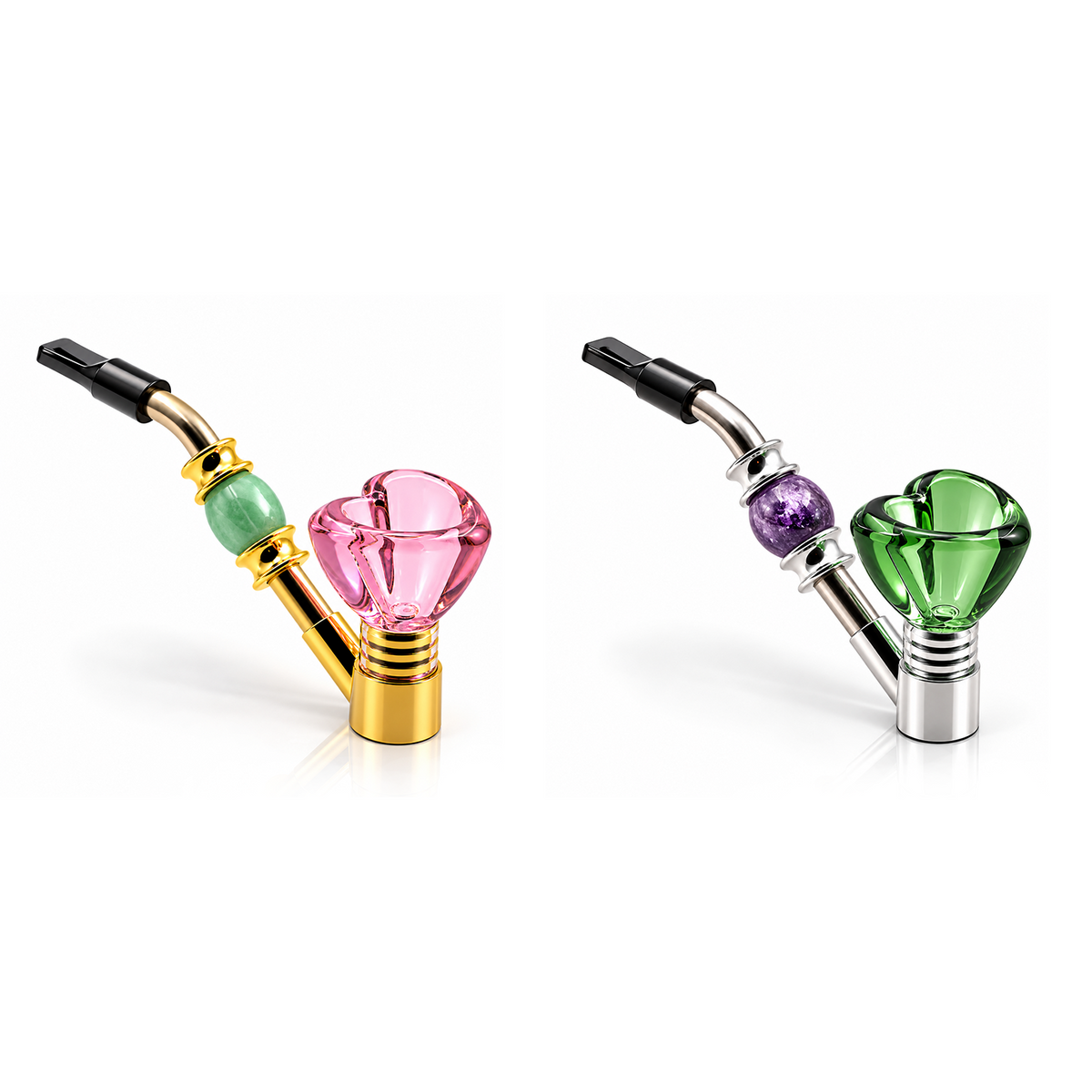 ComfortCornerUs™ HeartCore Sculpted Glass Alloy Pocket Tool