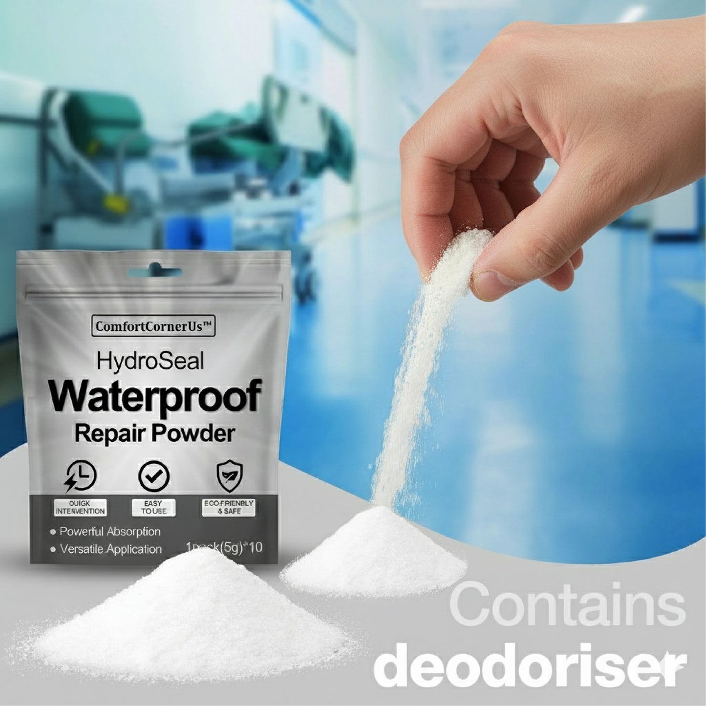 ComfortCornerUs™ HydroSeal Waterproof Repair Powder