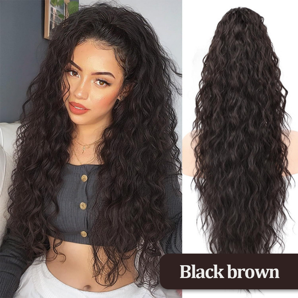 š„TikTok Hot Sellers- ComfortCornerUs⢠InstaPony Curly Extension Claw Clip