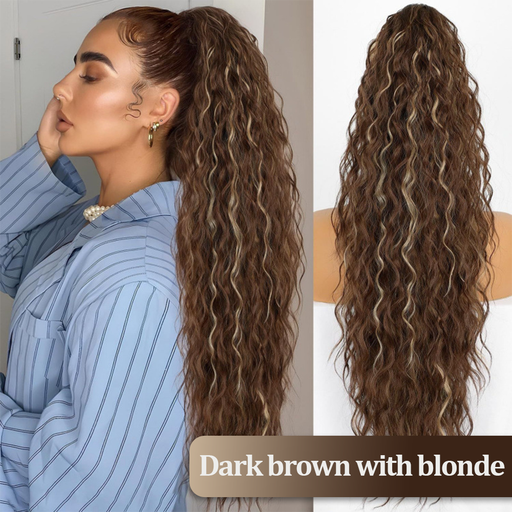 š„TikTok Hot Sellers- ComfortCornerUs⢠InstaPony Curly Extension Claw Clip