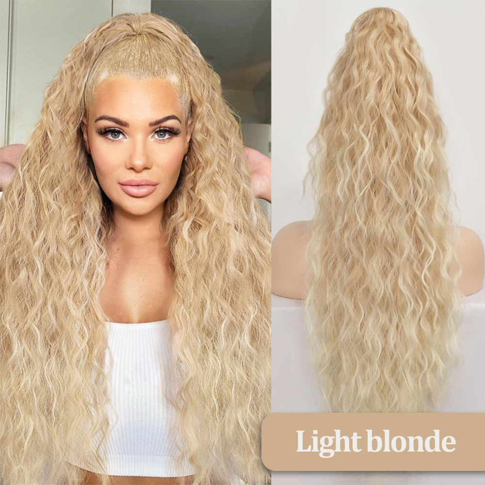š„TikTok Hot Sellers- ComfortCornerUs⢠InstaPony Curly Extension Claw Clip