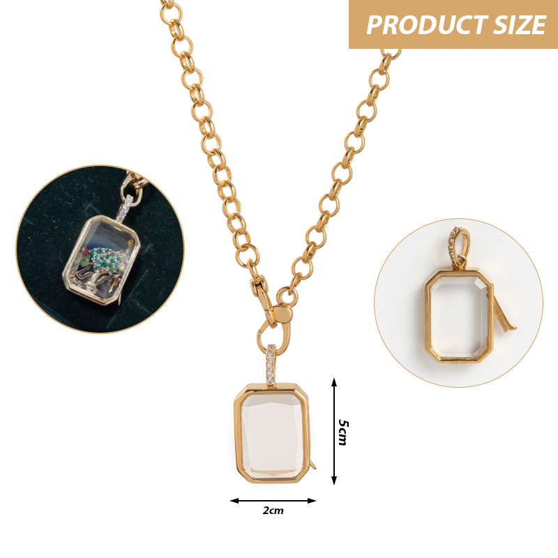 🔥TikTok Hot Sellers- ComfortCornerUs™ LuxeStorage DIY Keepsake Necklace