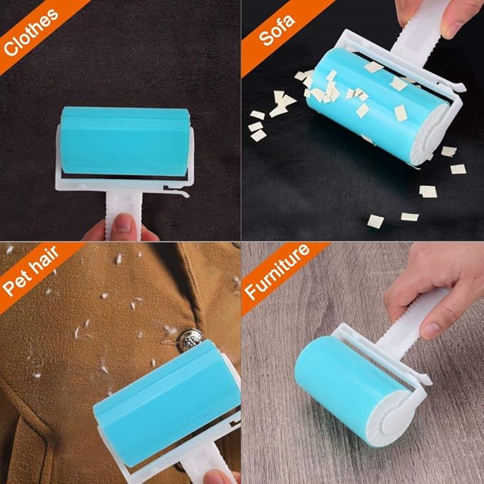 ComfortCornerUs™ Reusable Sticky Lint Roller Set