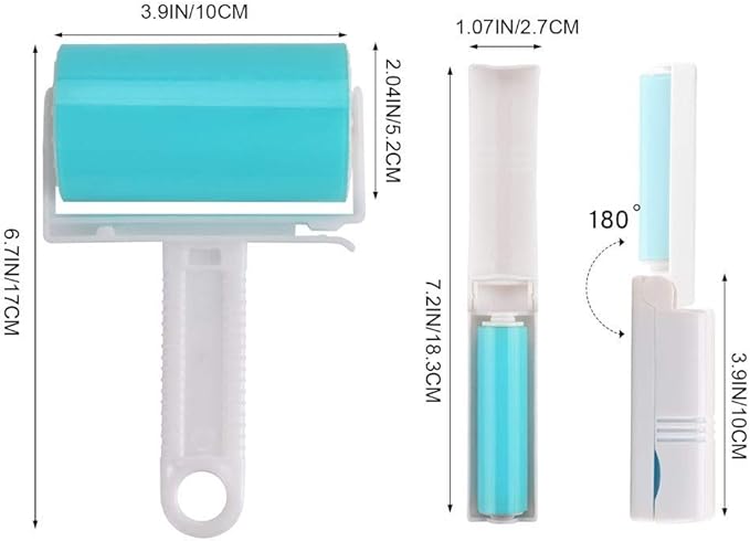 ComfortCornerUs™ Reusable Sticky Lint Roller Set