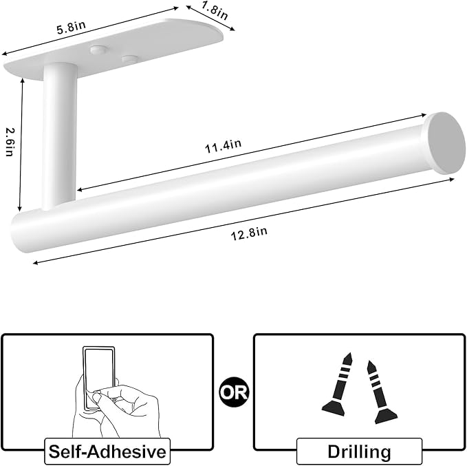 ComfortCornerUs™ Sleek Kitchen Towel Rack