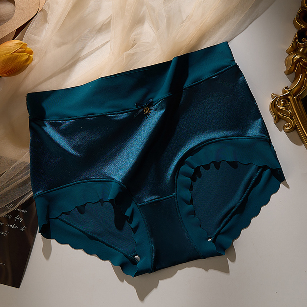 CozyGlam™ Satin Traceles Ice Silk Breathable Underwear