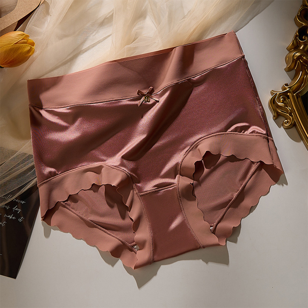 CozyGlam™ Satin Traceles Ice Silk Breathable Underwear