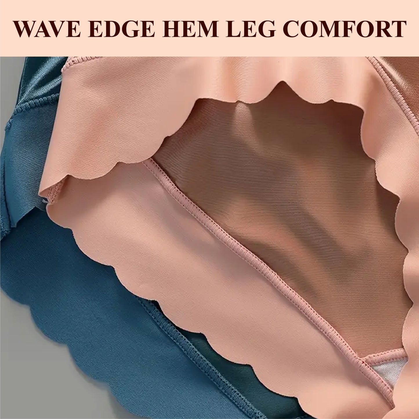CozyGlam™ Satin Traceles Ice Silk Breathable Underwear