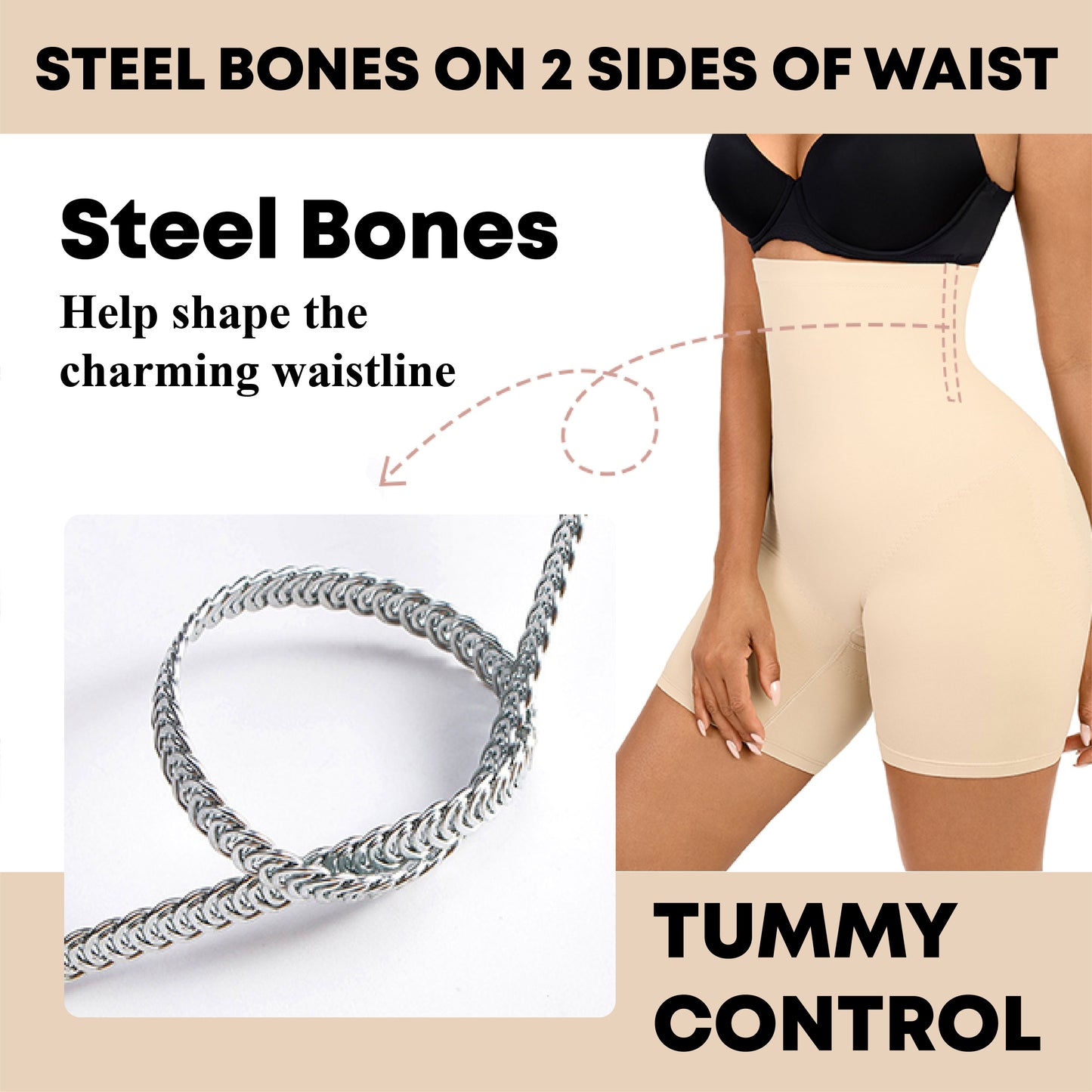 CozyGlam™ Slimming Hip Lift Corset Pants
