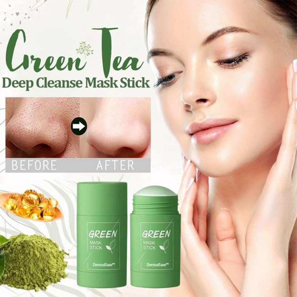 DermaEase™ Green Tea Deep Cleanse Mask Stick
