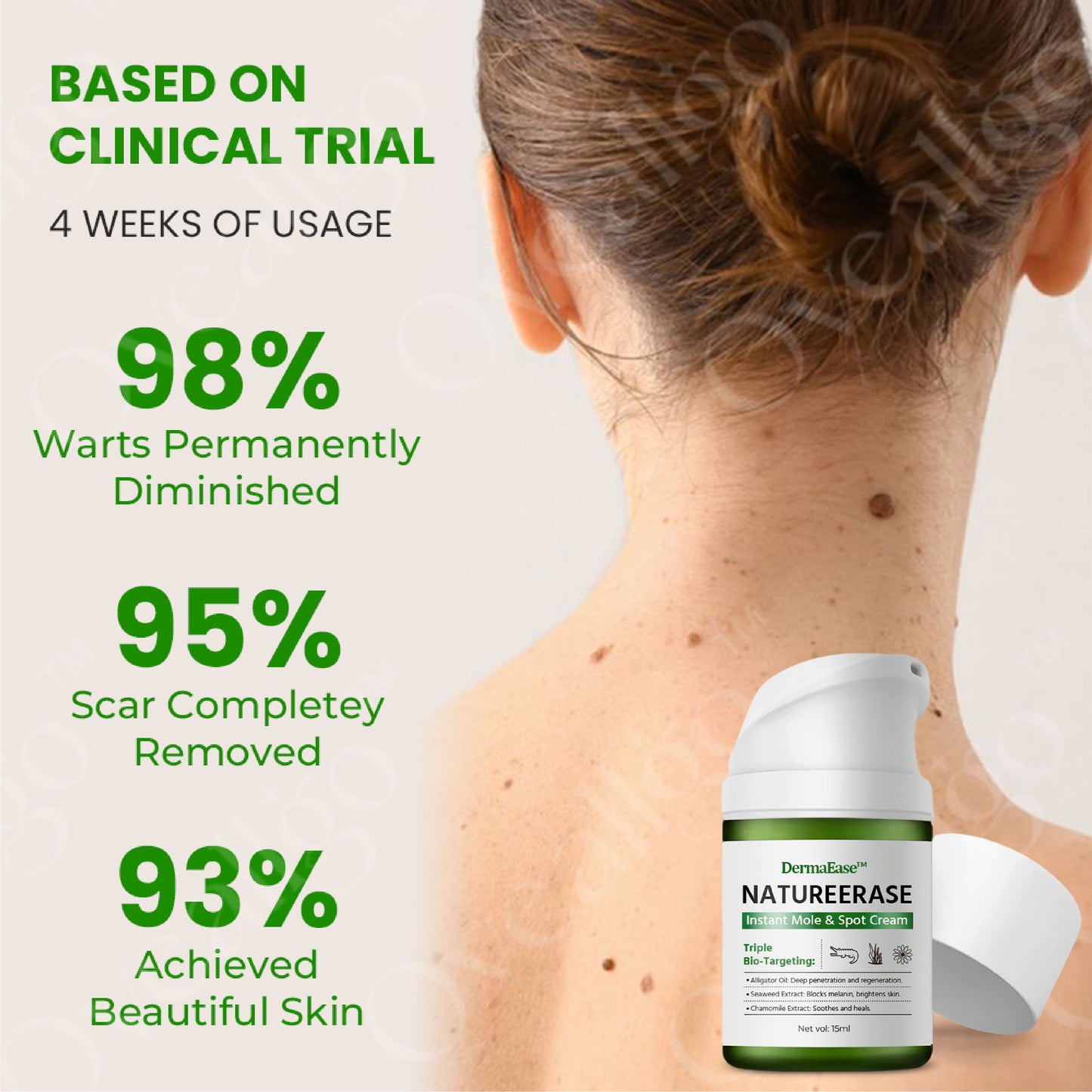 DermaEase™ NatureErase Ultra Instant Mole & Spot Cream