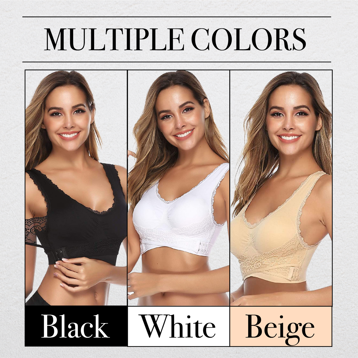ScupltFitPro™ Front Cross Push-Up Comfy Bra