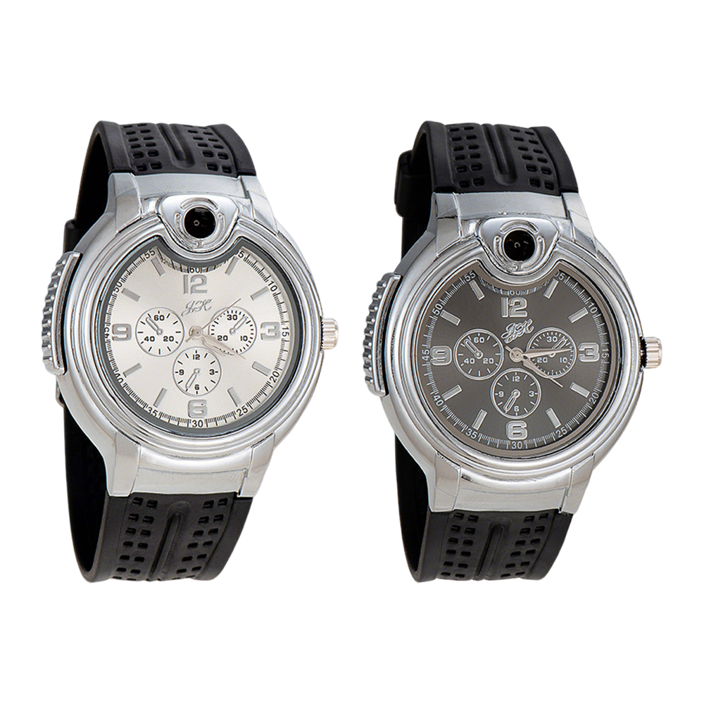 ComfortCornerUs™ TimeFlame Watch Lighter Combo