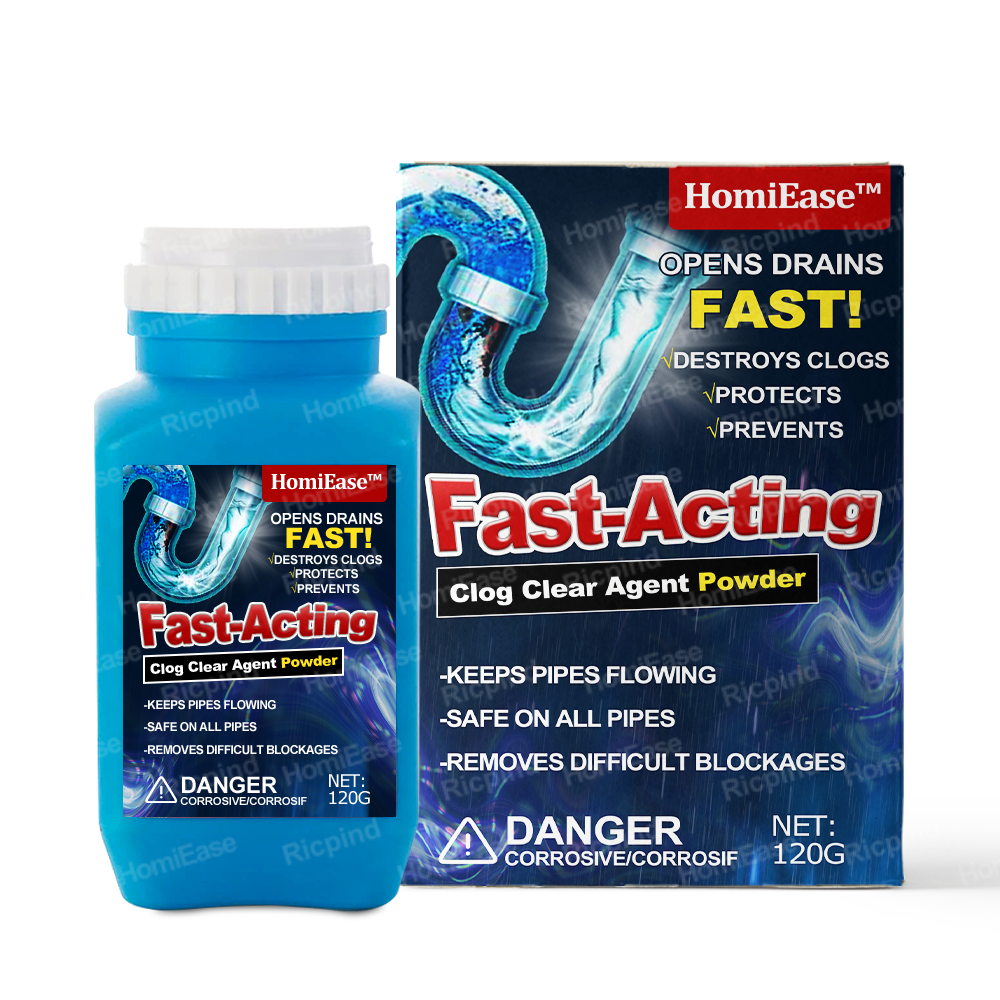 HomiEase™ Fast-Acting Clog Clear Agent Powder