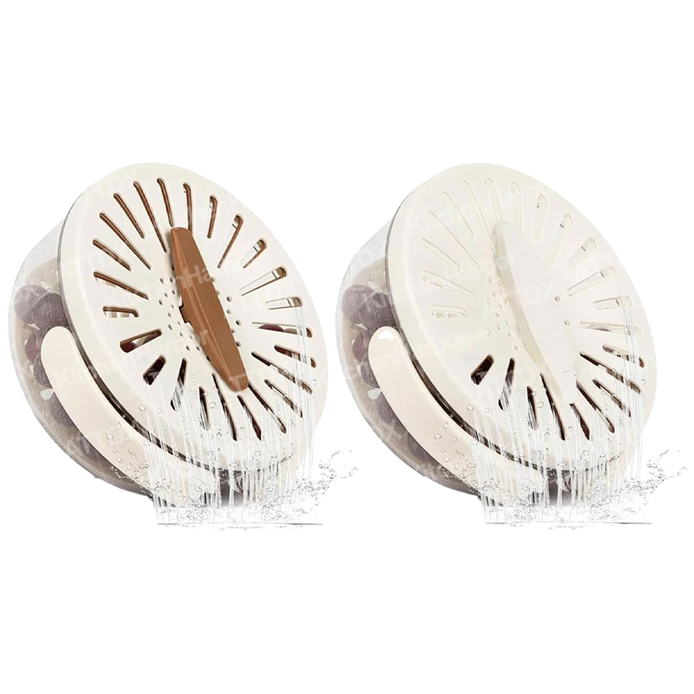 KitchenHarbor™ Multi-Functional Rinse and Store Basket