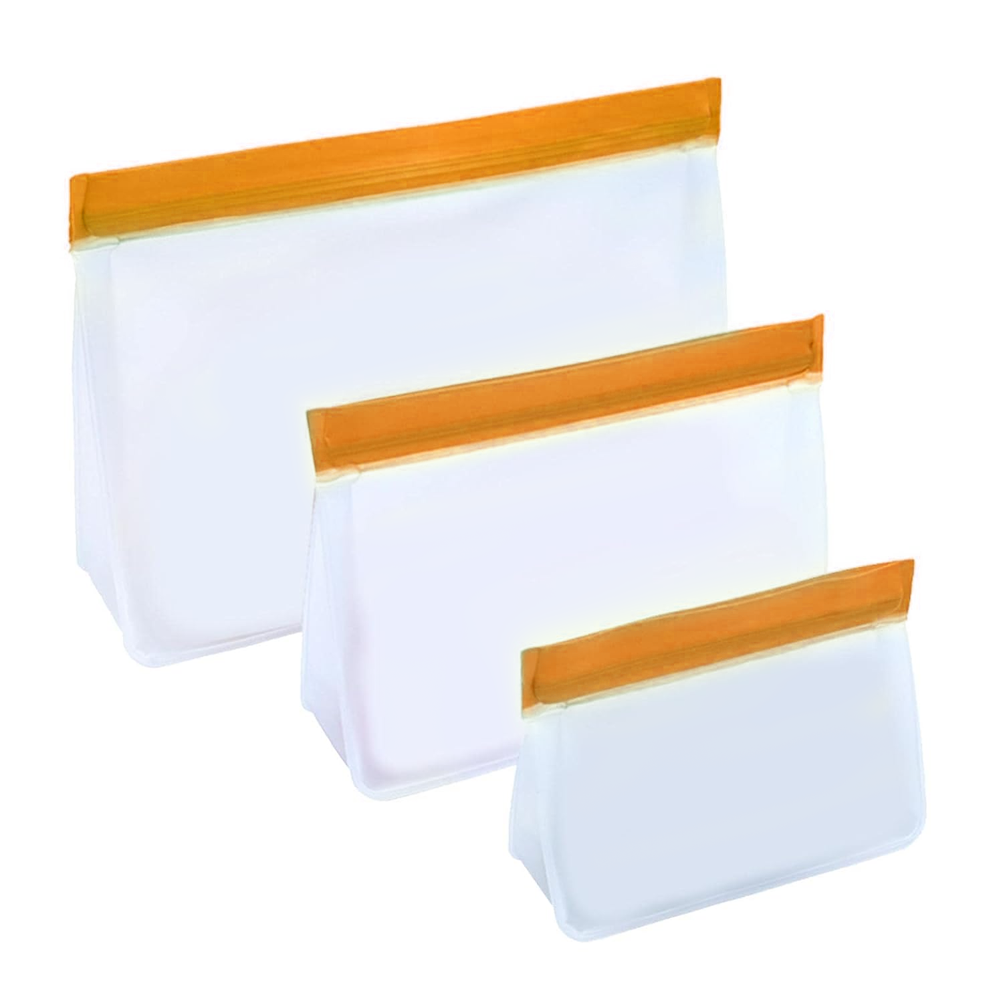 2025🍞 KitchenHarbor™ Reusable Silicone Food Zip Bags