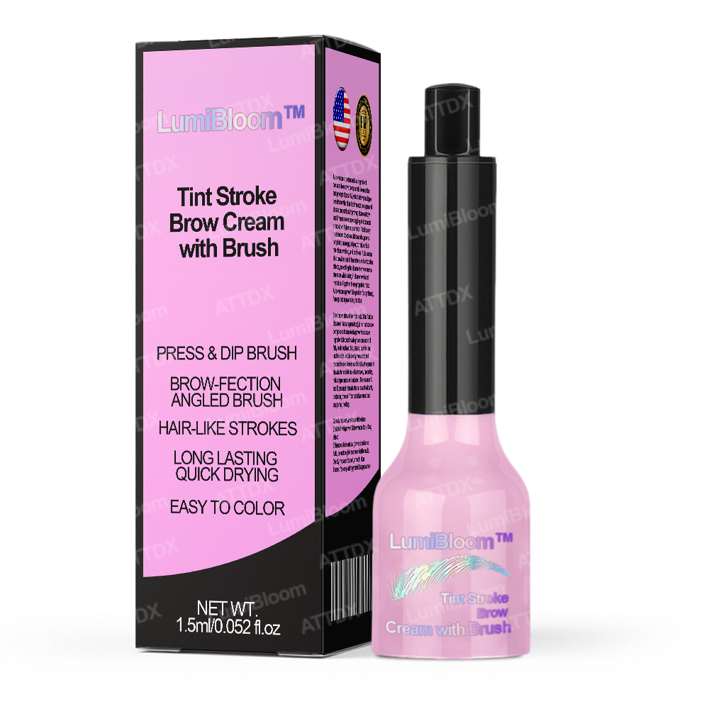 LumiBloom™ Tint Stroke Brow Cream with Brush