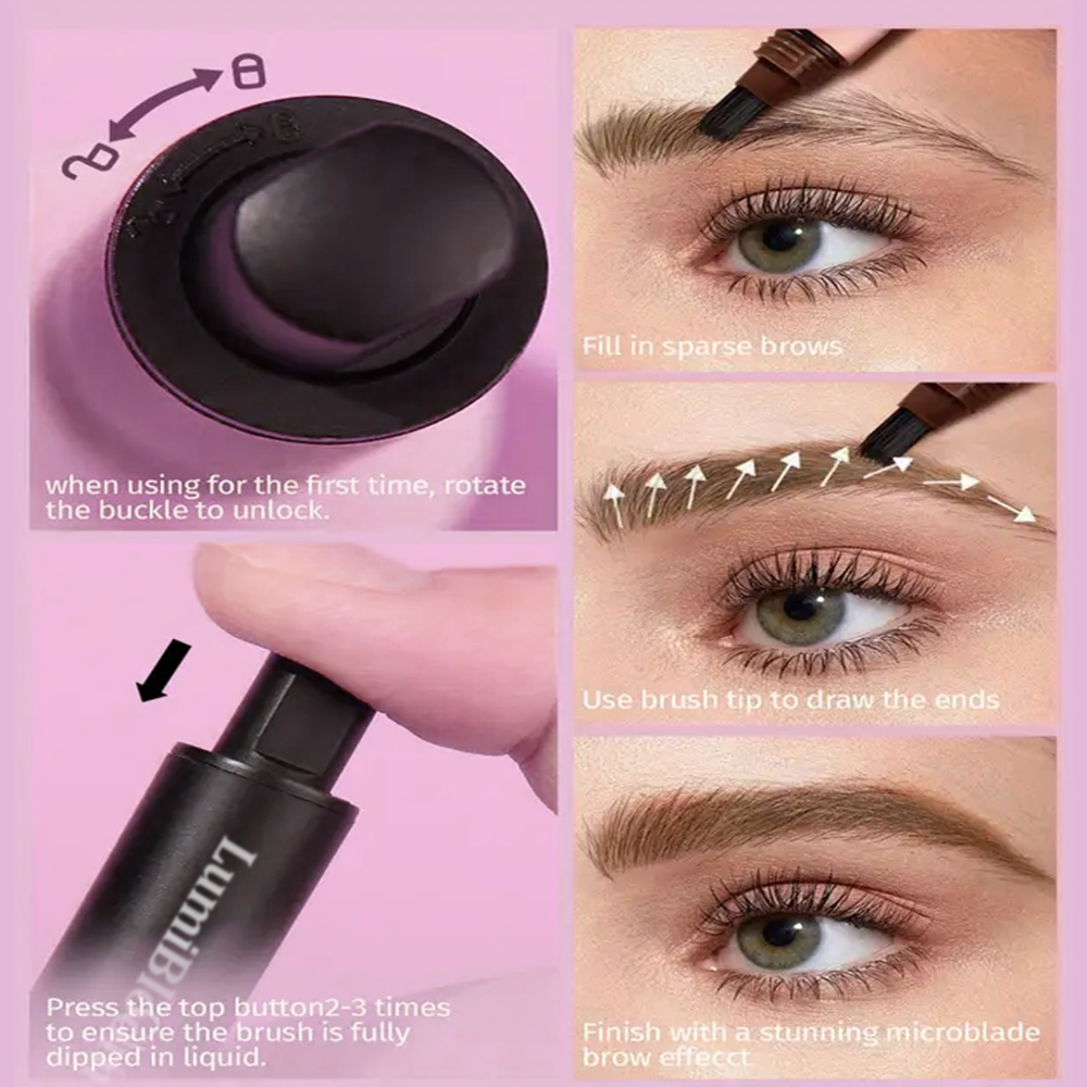 LumiBloom™ Tint Stroke Brow Cream with Brush
