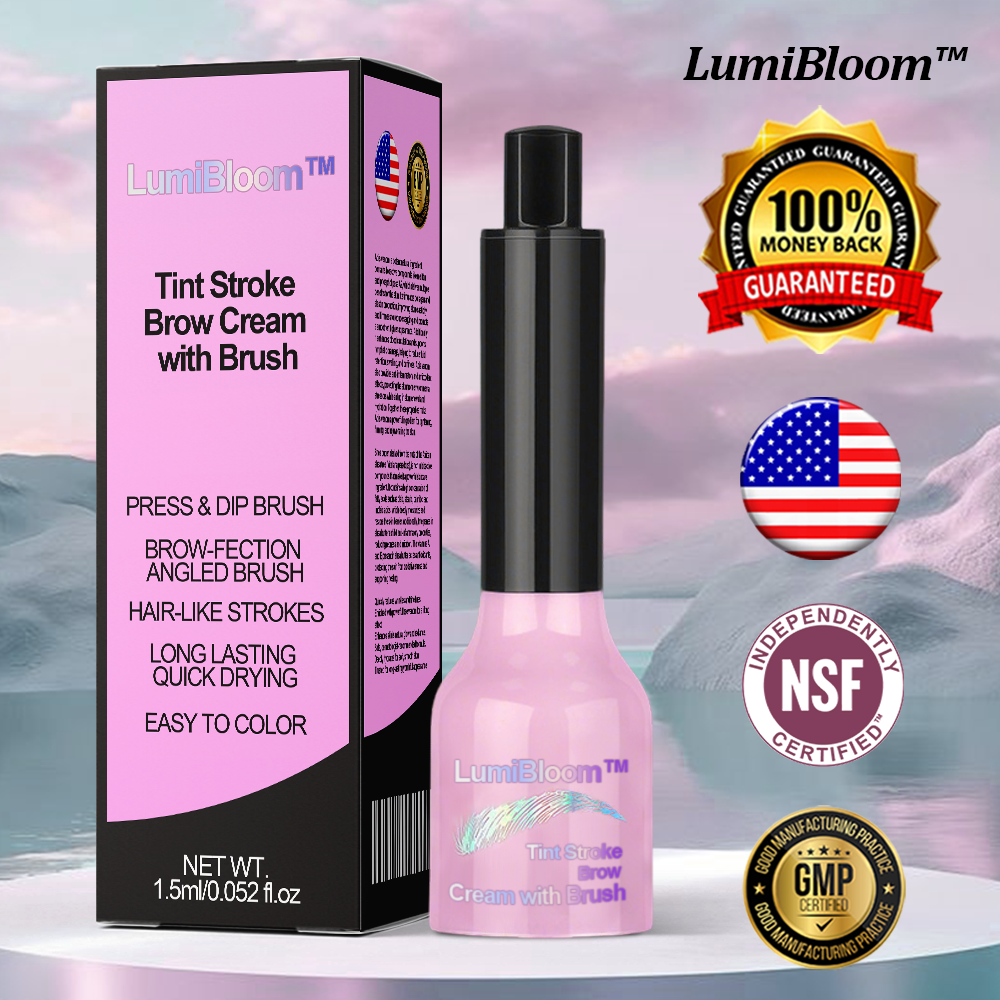 LumiBloom™ Tint Stroke Brow Cream with Brush