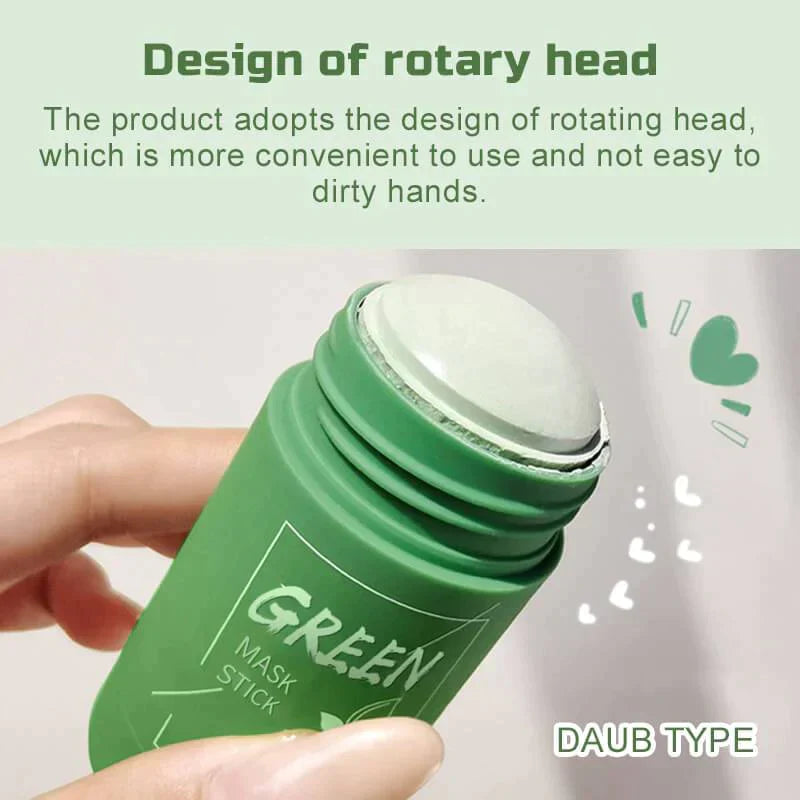 DermaEase™ Green Tea Deep Cleanse Mask Stick