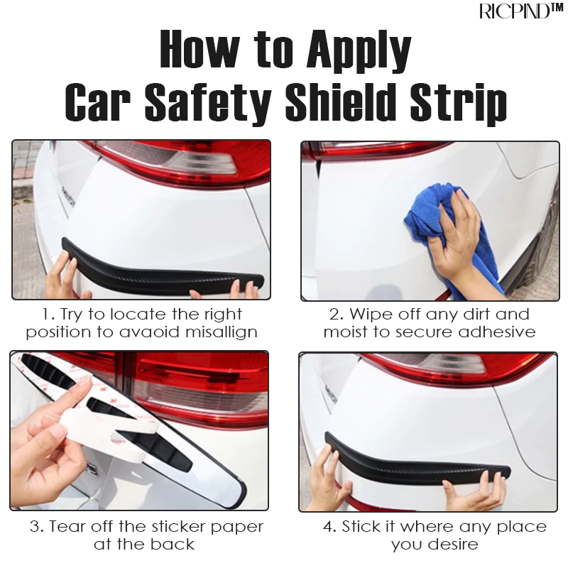 Anti Collision Car Bumper SafetyShield Strip