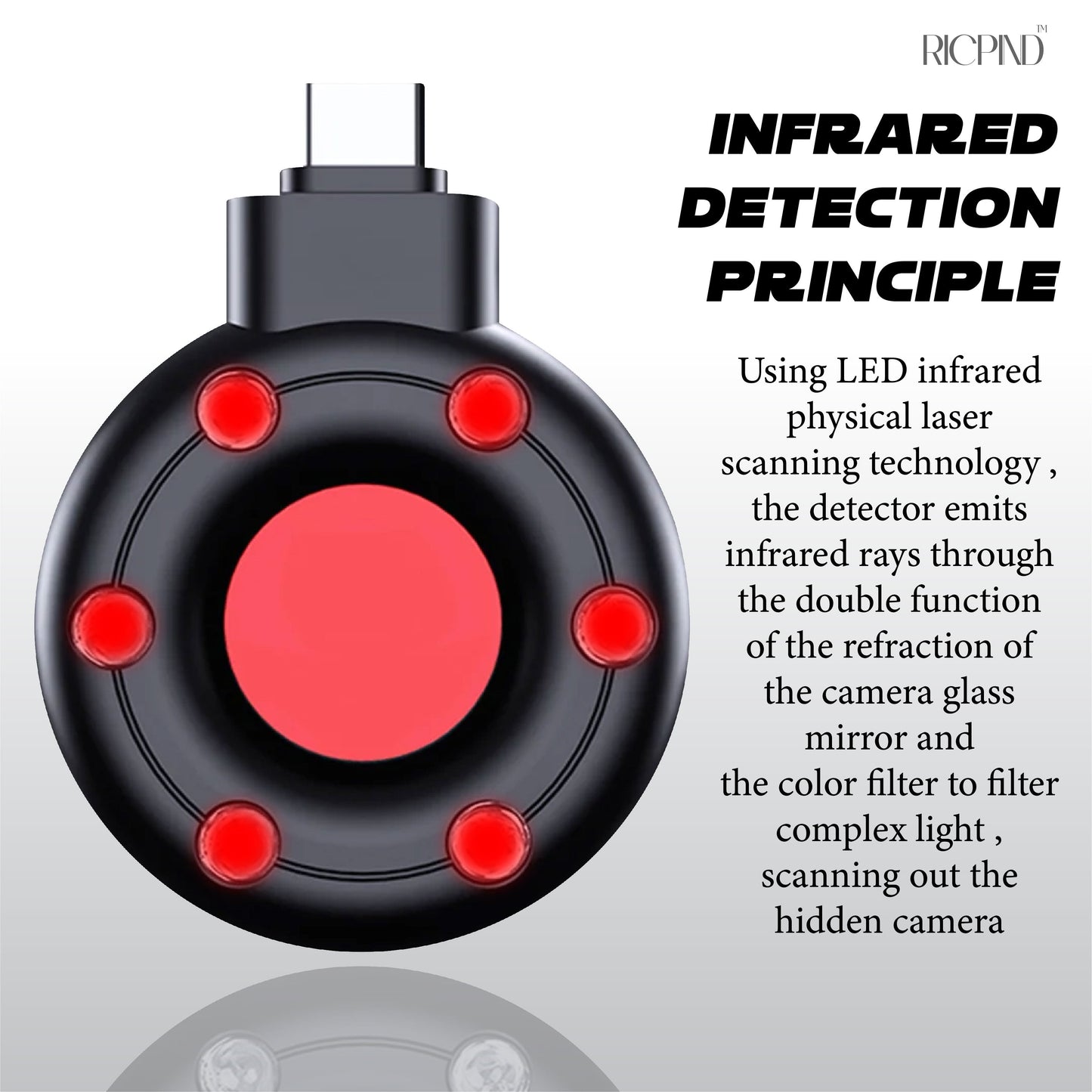 Portable Infrared Anti-SpyEye Detector