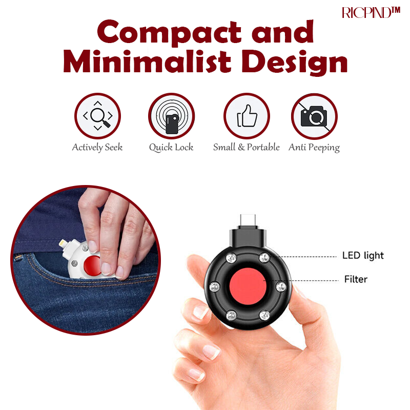 Portable Infrared Anti-SpyEye Detector
