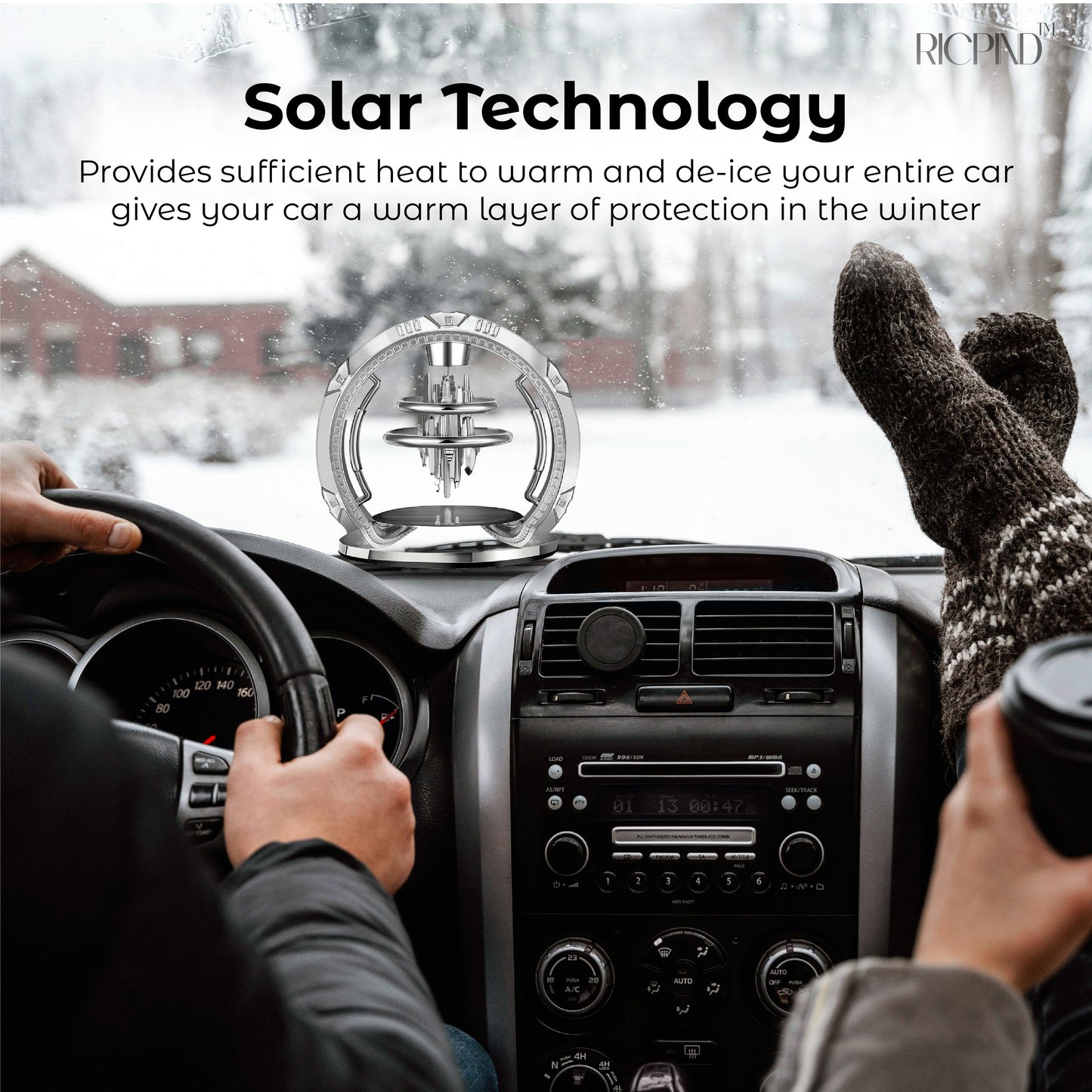 Portable Kinetic Snow Melt Molecular Heater