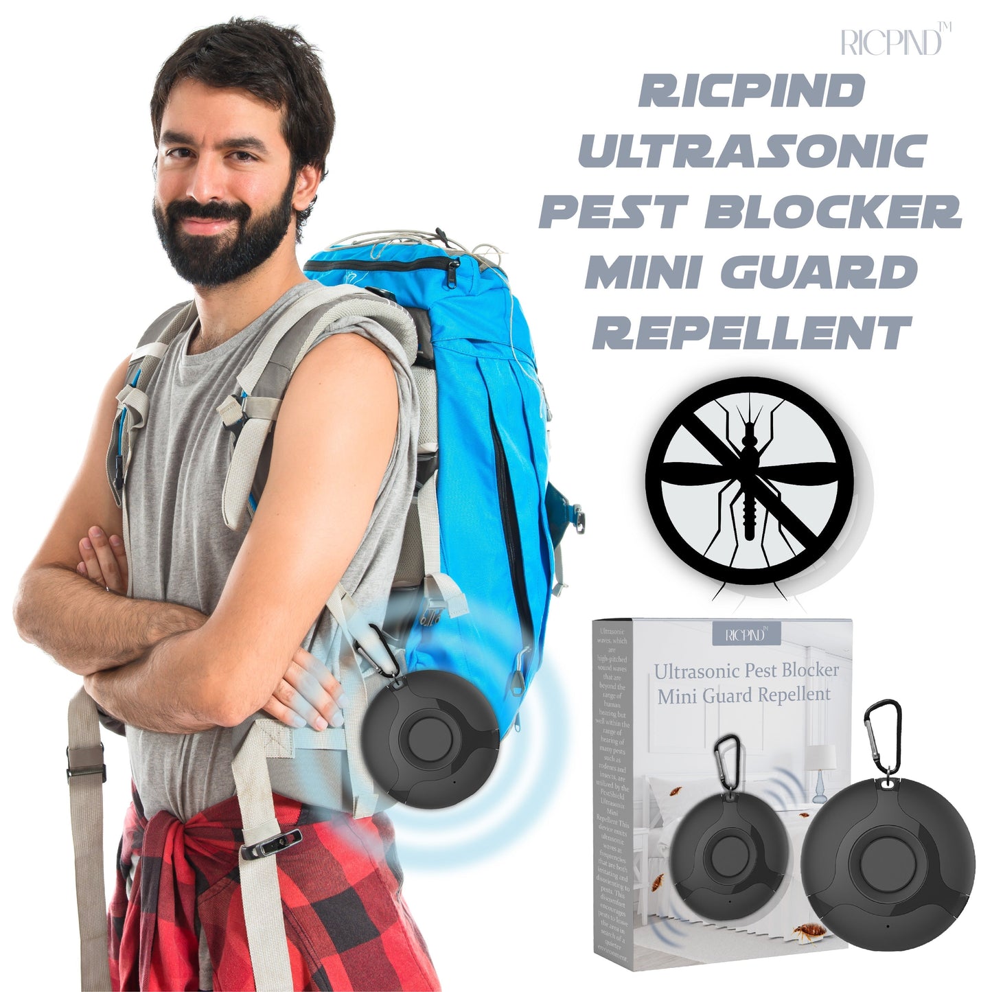 Ultrasonic Pest Blocker Mini Guard Repellent
