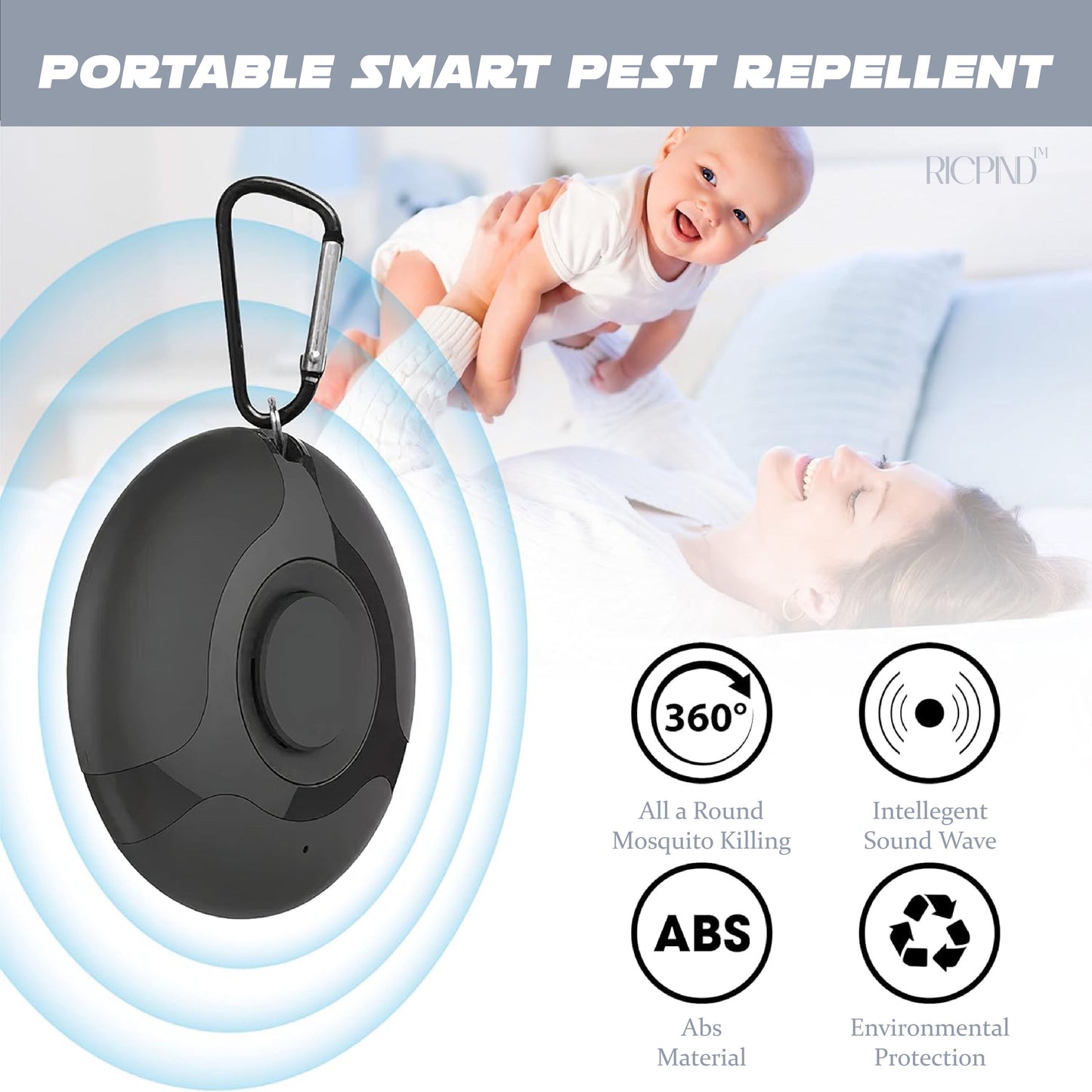 Ultrasonic Pest Blocker Mini Guard Repellent
