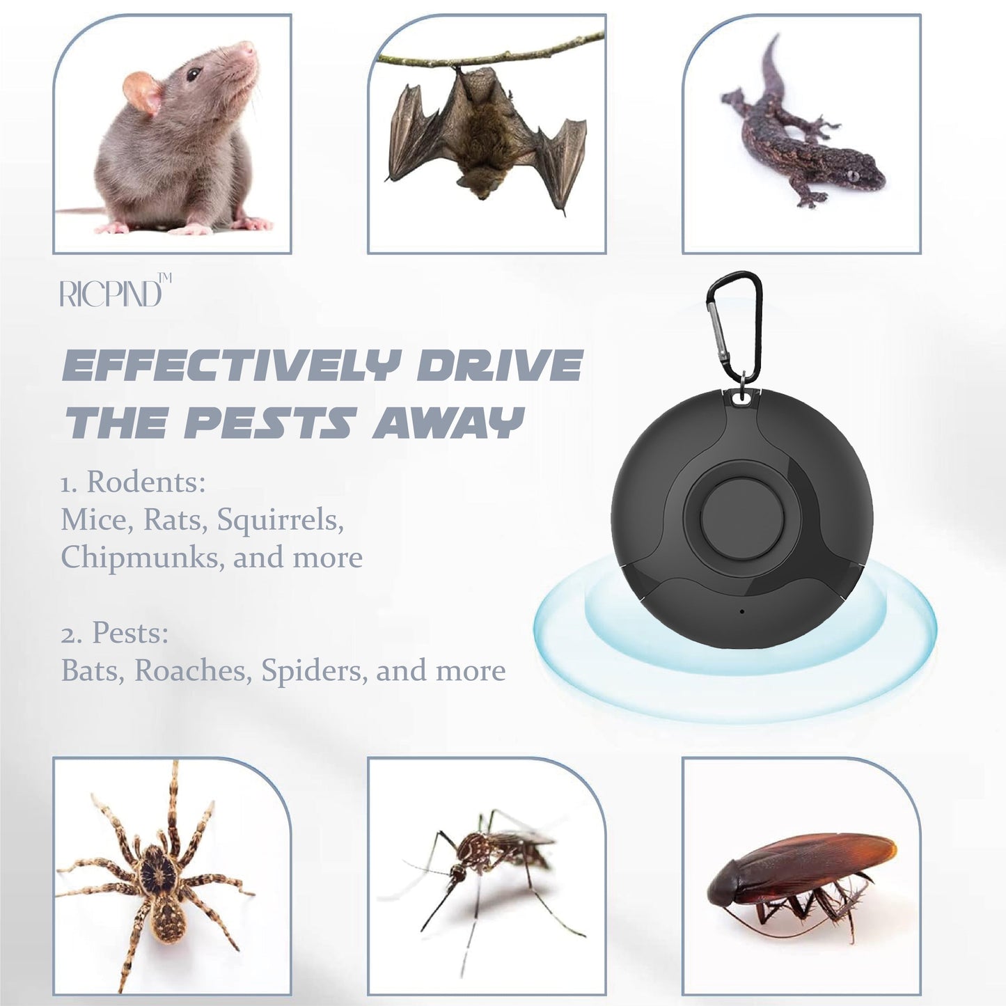 Ultrasonic Pest Blocker Mini Guard Repellent